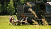 Camping im Sommer mit dem Wohnmobil