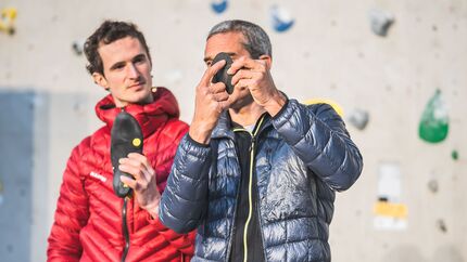 Adam Ondra und der La Sportiva Ondra Comp