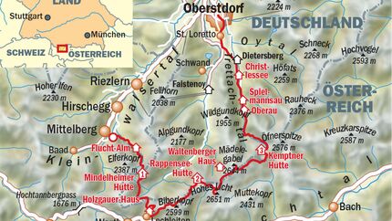Heilbronner Höhenweg - Etappen