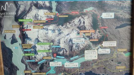 Patagonien-Trekking - Torres del Paine - Chile